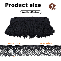 5 Yards Polyester-Spitzenband&nbsp;OCOR-NB0002-64B