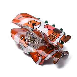 Weihnachts-PVC-Haarspangen für Frauen und Mädchen&nbsp;LS-PHAR-Z007-01A