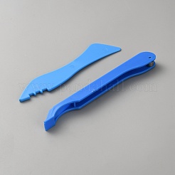 Handfolienwerkzeuge aus ABS-Kunststoff und Kohlenstoffstahl für buntes Glas&nbsp;AJEW-WH0816-256