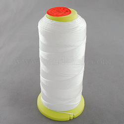 Hilo de coser de nylon, blanco, 0.2mm, aproximamente 800 m / rollo