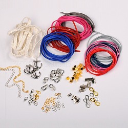 DIY Jewelry Supplies Sets, Idea for Jewelry Making, Mixed Color, 5mm