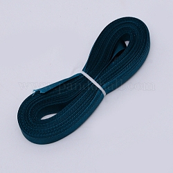 Polyesterband, flaches Band, Preußischblau, 10 mm