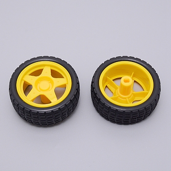 Accesorios del juguete del robot de la rueda del pvc FIND-WH0062-15