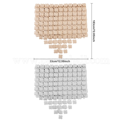 Chemin de table en polyester pour table à manger&nbsp;DJEW-FG0001-04-1