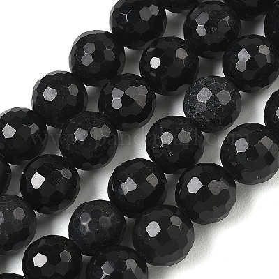 Natürlichen Obsidian Perlen Stränge&nbsp;GG-CBA12F1-A01-10MM-1