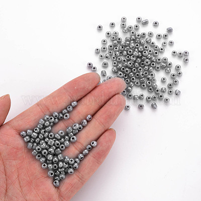 6/0 perles de rocaille en verre&nbsp;SEED-US0003-4mm-156-1