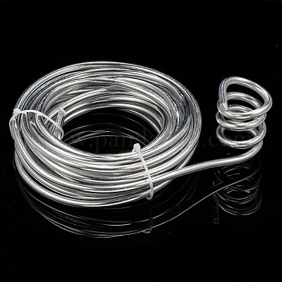 Aluminum Armature Wire for Sculpting, 2 mm Thickness Metal Bendable Wire  Flexible Wrapping Weaving for Crafts, Jewelry Making, Doll Armature,  Modeling