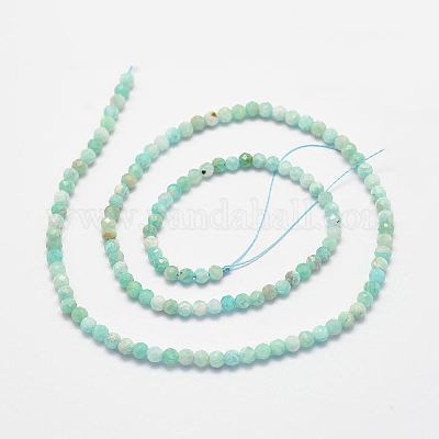 Natur amazonite Perle Stränge&nbsp;G-P279-42-3mm-1