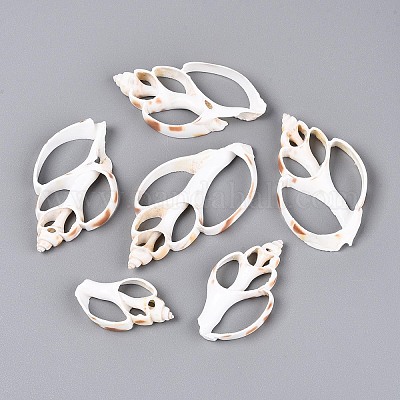 Shell naturale grandi ciondoli&nbsp;BSHE-T015-19-1