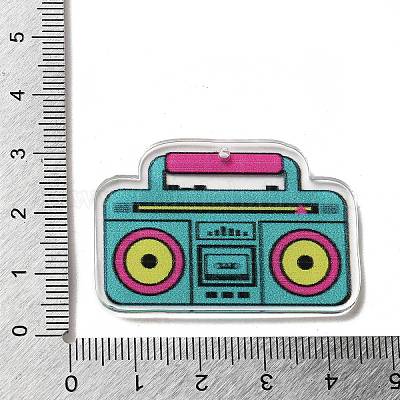 Pendentif en acrylique&nbsp;OACR-B018-11-1