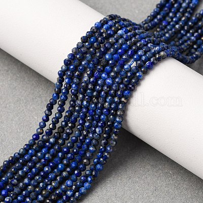 Natürlicher Lapislazuli Perlenstränge&nbsp;X-G-D165-B-2mm-1