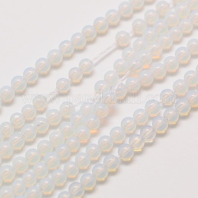 Opalite runde Perlen Stränge&nbsp;G-A130-3mm-A01-1