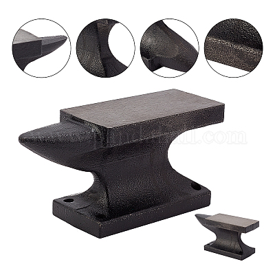 Wholesale Horn Anvil Cast Iron Block Jewelry Making Bench Tool Mini Forming  Metalworking 