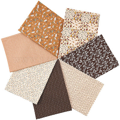 Wholesale GORGECRAFT 7pcs 20 x 20 Inch Cotton Craft Fabric Bundle