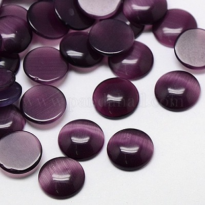 Cabochons di occhio di gatto&nbsp;CE-J002-8mm-16-1
