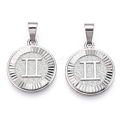 Pendentifs en laiton&nbsp;KK-T070-01P-03-1