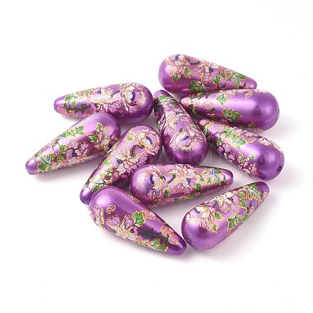 Printed Opaque Resin Beads RESI-G016-A05-1