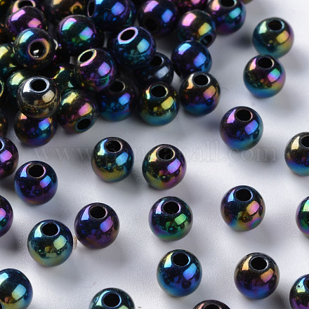 Opaque Acrylic Beads MACR-S370-D6mm-S002-1