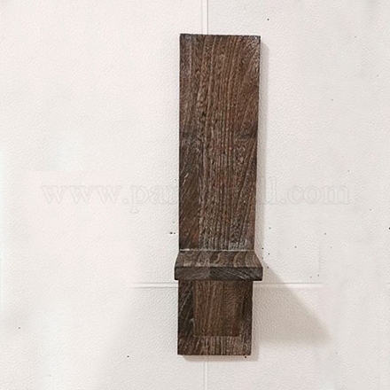 Portacandele in legno HJEW-WH0011-13-1