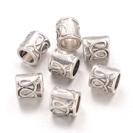 Tibetan Silver Beads X-LF9839Y-1