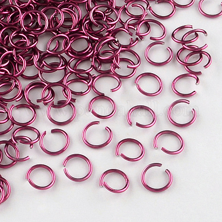 Filo di alluminio anelli aperti di salto X-ALUM-R005-0.8x6-03-1