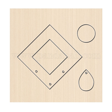 Matrici per taglio del legno DIY-WH0169-84-1