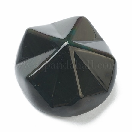 Natürliche Obsidian-Display-Dekorationen G-P450-01B-02-1