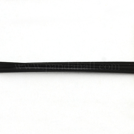 タイガーテールワイヤー  ナイロンコーティング201ステンレス  ブラック  20ゲージ  0.8mm  約1640.41フィート（500m）/ 1000g TWIR-S002-0.8mm-10-1