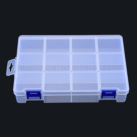 Прямоугольный полипропиленовый контейнер для хранения бусинок CON-N011-051-1