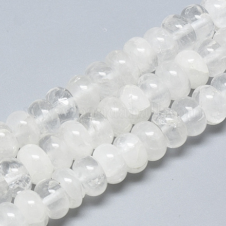 Granos de cristal de cuarzo natural hebras G-T122-02J-1