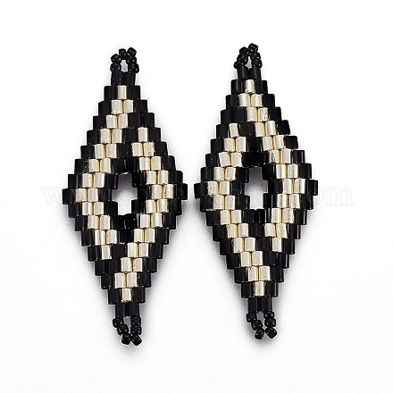 MIYUKI & TOHO Handmade Japanese Seed Beads Links SEED-E004-C05-1