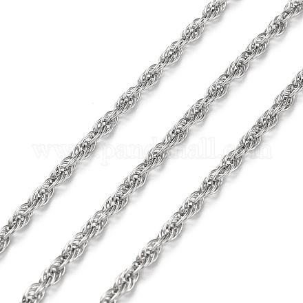Cadenas de cuerda de 304 acero inoxidable CHS-G027-08B-P-1