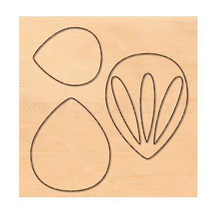 Matrici per taglio del legno DIY-WH0169-32-1