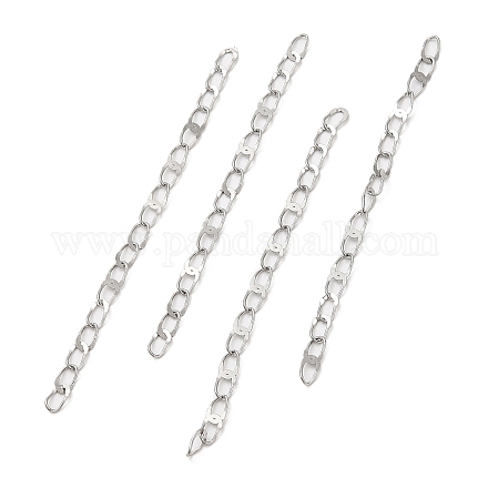 304 cadenas de extremo de acero inoxidable STAS-A085-01B-P-1