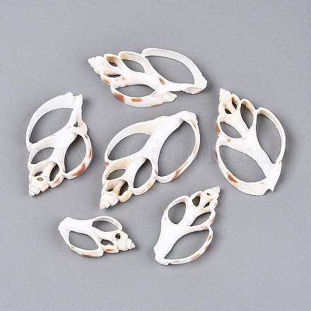 Shell naturale grandi ciondoli&nbsp;BSHE-T015-19-1