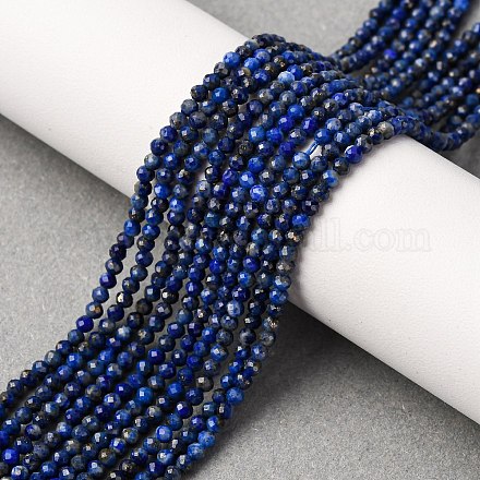 Natürlicher Lapislazuli Perlenstränge X-G-D165-B-2mm-1