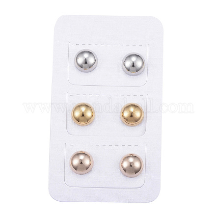 304 Stainless Steel Ear Studs EJEW-G210-01-1