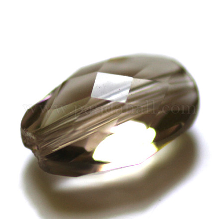 Imitation Austrian Crystal Beads SWAR-F063-13x10mm-29-1