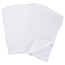 Cotton Paper Double Sided Adhesive, Rectangle, White, 297x210x0.2mm