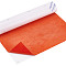 Self-adhesive Suede Fabric, Sofa Patches, Car Seat, Bed Leather Repair Subsidies, Orange, 1500x316x1mm