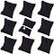 8Pcs Lint Bracelet/Watch Pillow Jewelry Displays, Black, 8x7.5x4.5cm