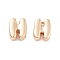 Rack Plating Alloy Pendants, Cadmium Free & Lead Free, Electroplate Nickel, Light Gold, Letter H, 9x7.5x4mm, Hole: 1.5x2.5mm