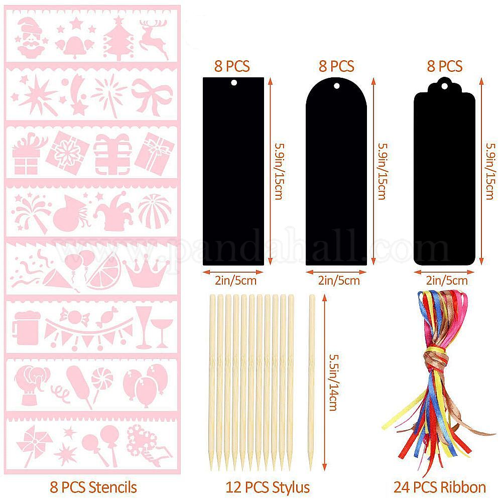 Kaylephic Lot de 30 cartes en papier à gratter pour œufs de Pâques, décoration de fête de printemps et de Pâques Kaylephic Lot de 30 cartes en papier à gratter pour œufs de Pâques, décoration de fête de printemps et de Pâques