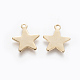 201 Stainless Steel Charms STAS-L233-031B-G-2