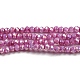 Cuisson opaque de perles de verre peintes DGLA-F002-03G-1
