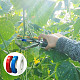 AHANDMAKER 6Rolls 3 Colors Stretchable Garden Grafting Plastic Tape AJEW-GA0002-78-5