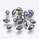 Perles d'imitation cristal autrichien SWAR-F054-9x6mm-31-1