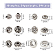 Nbeads Tibetan Style Alloy Spacer Beads TIBE-NB0001-17AS-2