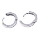 304 Stainless Steel Huggie Hoop Earrings STAS-R115-22P-2