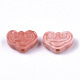 Carved Synthetic Coral Beads CORA-R020-15-2